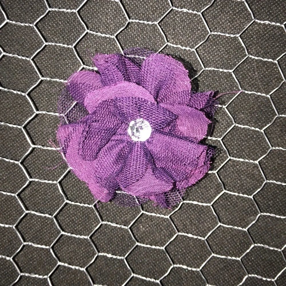 Icing flower hair